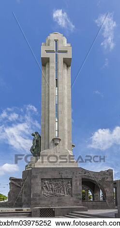"Monument """"Monumento a los Caidos"""", Plaza de Espana, Santa Cruz, Tenerife, Canary Islands, Spain, Europe" View Large Photo Image Stock Image - "Monument """"Monumento a los Caidos"""", Plaza de Espana, Santa Cruz, Tenerife, Canary Islands, Spain, Europe". Fotosearch
