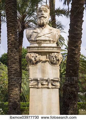 "Monument of Pietro Bonanno, Piazza delle Vittoria, Palermo, Sicily, Italy, Europe" View Large Photo Image Stock Image - "Monument of Pietro Bonanno, Piazza delle Vittoria, Palermo, Sicily, Italy, Europe". Fotosearch
