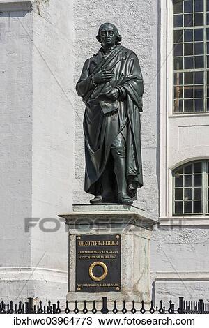 "Monument to Herder, 1850, Herderplatz square in front of Herderkirche Church, bronze by sculptor Ludwig Schaller, Weimar, Thuringia, Germany, Europe" View Large Photo Image Stock Image - "Monument to Herder, 1850, Herderplatz square in front of Herderkirche Church, bronze by sculptor Ludwig Schaller, Weimar, Thuringia, Germany, Europe". Fotosearch