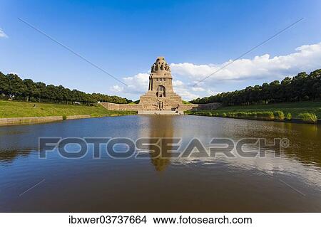 "Monument to the Battle of the Nations, Voelkerschlachtdenkmal, Leipzig, Saxony, Germany, Europe" View Large Photo Image Picture - "Monument to the Battle of the Nations, Voelkerschlachtdenkmal, Leipzig, Saxony, Germany, Europe". Fotosearch