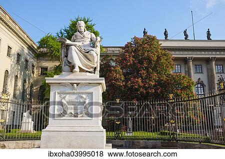 "Monument to Wilhelm von Humboldt, Unter den Linden, Berlin, Germany, Europe" View Large Photo Image Stock Photo - "Monument to Wilhelm von Humboldt, Unter den Linden, Berlin, Germany, Europe". Fotosearch