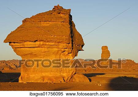 "Morning light on bizarre rock formations in the Acacus mountains, Libya, North Africa, Africa" View Large Photo Image Stock Photography - "Morning light on bizarre rock formations in the Acacus mountains, Libya, North Africa, Africa". Fotosearch
