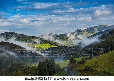 "Morning mood, Kleines Wiesental, southern Black Forest, Black Forest, Baden-Wurttemberg, Germany, Europe" View Large Photo Image Stock Photo - "Morning mood, Kleines Wiesental, southern Black Forest, Black Forest, Baden-Wurttemberg, Germany, Europe". Fotosearch