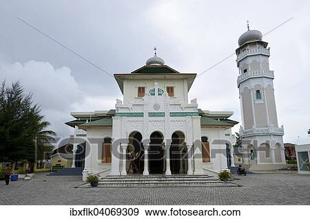 "Mosque, Banda Aceh, Indonesia, Asia" View Large Photo Image Stock Photo - "Mosque, Banda Aceh, Indonesia, Asia". Fotosearch