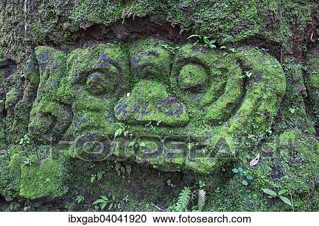 "Moss-covered sculpture in the forest, Goa Gajah Elephant Cave complex, Bali, Indonesia, Asia" View Large Photo Image Stock Image - "Moss-covered sculpture in the forest, Goa Gajah Elephant Cave complex, Bali, Indonesia, Asia". Fotosearch