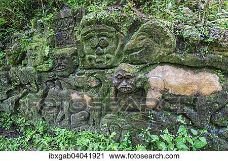 "Moss-covered sculpture in the forest, Goa Gajah Elephant Cave complex, Bali, Indonesia, Asia" View Large Photo Image Stock Image - "Moss-covered sculpture in the forest, Goa Gajah Elephant Cave complex, Bali, Indonesia, Asia". Fotosearch