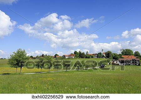 Stock Photo - "Mountain, Eurasburg, Upper Bavaria, Bavaria, Germany, Europe, PublicGround, Europe". Fotosearch