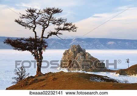 "Mountain Shamanka, Shaman, Olkhon island, Lake Baikal, Siberia, Russia, Eurasia, Europe" View Large Photo Image Stock Image - "Mountain Shamanka, Shaman, Olkhon island, Lake Baikal, Siberia, Russia, Eurasia, Europe". Fotosearch