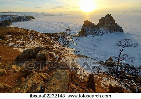 "Mountain Shamanka, Shaman, Olkhon island, Lake Baikal, Siberia, Russia, Eurasia, Europe" View Large Photo Image Stock Image - "Mountain Shamanka, Shaman, Olkhon island, Lake Baikal, Siberia, Russia, Eurasia, Europe". Fotosearch