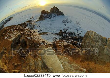 "Mountain Shamanka, Shaman, Olkhon island, Lake Baikal, Siberia, Russia, Eurasia, Europe" View Large Photo Image Stock Image - "Mountain Shamanka, Shaman, Olkhon island, Lake Baikal, Siberia, Russia, Eurasia, Europe". Fotosearch