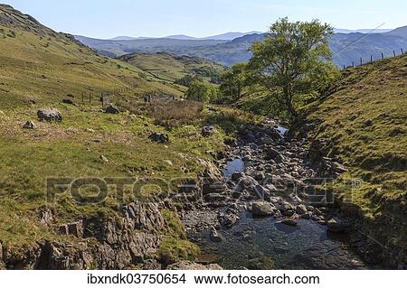 "Mountain stream on the Honister Pass in Borrowdale, Lake District National Park, Cumbria, England, United Kingdom, Europe" View Large Photo Image Picture - "Mountain stream on the Honister Pass in Borrowdale, Lake District National Park, Cumbria, England, United Kingdom, Europe". Fotosearch