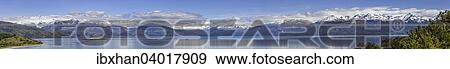 "Mountains and Lake General Carrera, Terra Luna Lodge, Puerto Guadal, Aysen Region, Chile, South America" View Large Photo Image Stock Photo - "Mountains and Lake General Carrera, Terra Luna Lodge, Puerto Guadal, Aysen Region, Chile, South America". Fotosearch