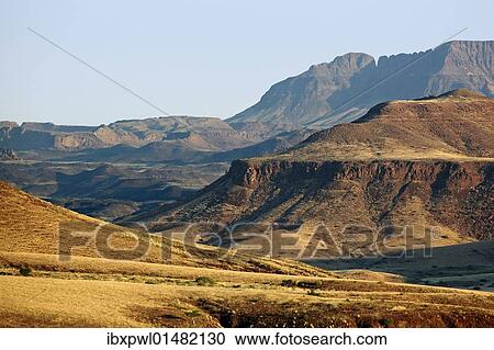 Stock Image - "Mountains, Damaraland, Namibia, Africa". Fotosearch