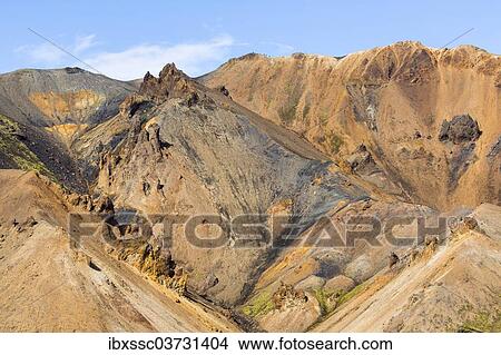 "Mountains in the Landmannalaugar region, Landmannalaugar, Southern Region, Iceland, Europe" View Large Photo Image Picture - "Mountains in the Landmannalaugar region, Landmannalaugar, Southern Region, Iceland, Europe". Fotosearch