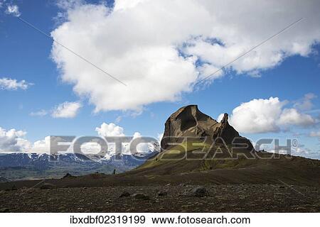 "Mt. Einhyrningur, highland, Iceland, Europe" View Large Photo Image Stock Photo - "Mt. Einhyrningur, highland, Iceland, Europe". Fotosearch