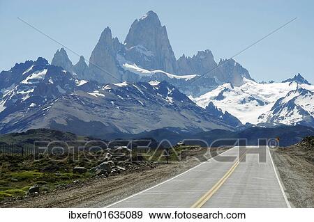 "Mt Fitz Roy and Mt Cerro Torre, Parque Nacional Los Glaciares, Los Glaciares National Park, Patagonia, Argentina, South America" View Large Photo Image Stock Photo - "Mt Fitz Roy and Mt Cerro Torre, Parque Nacional Los Glaciares, Los Glaciares National Park, Patagonia, Argentina, South America". Fotosearch