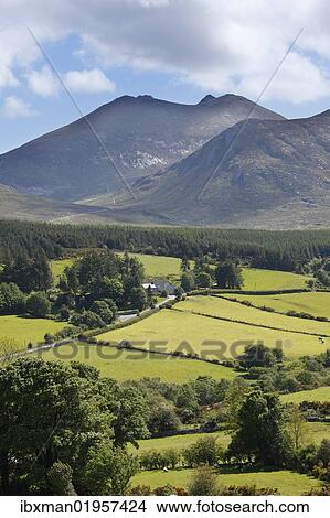 "Mt. Slieve Bearnagh, Mourne Mountains, County Down, Northern Ireland, Ireland, Great Britain, Europe" View Large Photo Image Picture - "Mt. Slieve Bearnagh, Mourne Mountains, County Down, Northern Ireland, Ireland, Great Britain, Europe". Fotosearch