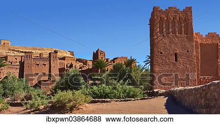 "Mud buildings of the fortified Berber Ksar of Ait Benhaddou, Sous-Massa-Dra, Morocco, Africa" View Large Photo Image Stock Photo - "Mud buildings of the fortified Berber Ksar of Ait Benhaddou, Sous-Massa-Dra, Morocco, Africa". Fotosearch