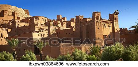 "Mud buildings of the fortified Berber Ksar of Ait Benhaddou, Sous-Massa-Dra, Morocco, Africa" View Large Photo Image Stock Photograph - "Mud buildings of the fortified Berber Ksar of Ait Benhaddou, Sous-Massa-Dra, Morocco, Africa". Fotosearch