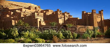 "Mud buildings of the fortified Berber Ksar of Ait Benhaddou, Sous-Massa-Dra, Morocco, Africa" View Large Photo Image Stock Photography - "Mud buildings of the fortified Berber Ksar of Ait Benhaddou, Sous-Massa-Dra, Morocco, Africa". Fotosearch