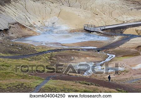 "Mud pits, solfatare, mineral deposits, Seltun geothermal area near Krysuvik or Krisuvik, Reykjanesskagi, Southern Peninsula or Reykjanes, Iceland, Europe" View Large Photo Image Stock Image - "Mud pits, solfatare, mineral deposits, Seltun geothermal area near Krysuvik or Krisuvik, Reykjanesskagi, Southern Peninsula or Reykjanes, Iceland, Europe". Fotosearch