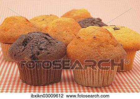 Stock Image - "Muffins, Germany, Europe". Fotosearch