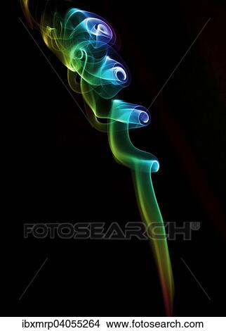 Multicoloured smoke against black View Large Photo Image Picture - Multicoloured smoke against black. Fotosearch