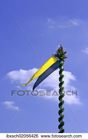 "Munich flag on an ornate mast, Oktoberfest, Munich, Bavaria, Germany, Europe" View Large Photo Image Stock Photograph - "Munich flag on an ornate mast, Oktoberfest, Munich, Bavaria, Germany, Europe". Fotosearch