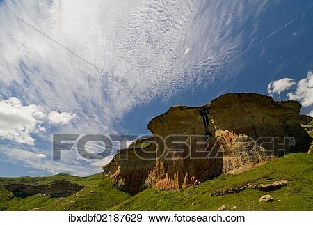 "Mushroom Rock, Golden Gate National Park, Free State, South Africa, Africa" View Large Photo Image Stock Photo - "Mushroom Rock, Golden Gate National Park, Free State, South Africa, Africa". Fotosearch
