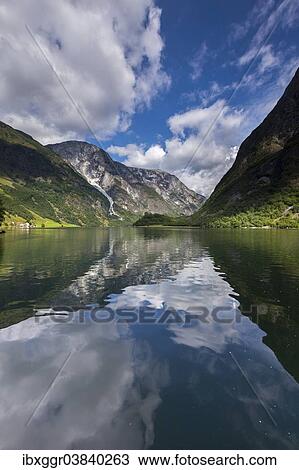 "Naeroyfjord, Aurland, Sogn og Fjordane, Norway, Europe" View Large Photo Image Stock Image - "Naeroyfjord, Aurland, Sogn og Fjordane, Norway, Europe". Fotosearch