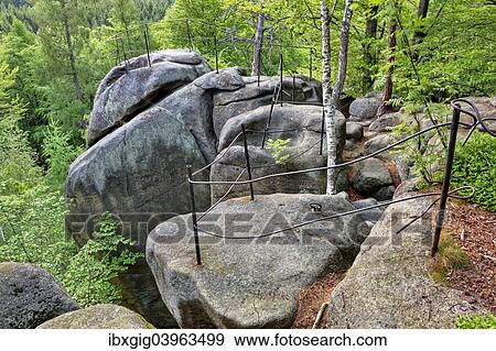 "National Natural Monument Venusiny misky or Venus Bowls, on Smolny vrch or Smolny Hill, Velka Kras, Jesenik district, Olomoucky region, Czech Republic, Europe" View Large Photo Image Stock Photo - "National Natural Monument Venusiny misky or Venus Bowls, on Smolny vrch or Smolny Hill, Velka Kras, Jesenik district, Olomoucky region, Czech Republic, Europe". Fotosearch