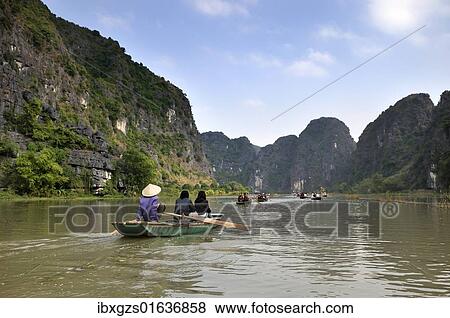"Near Ninh Binh, Tam Coc Caves, dry Halong Bay, Vietnam, Southeast Asia, Asia" View Large Photo Image Stock Photo - "Near Ninh Binh, Tam Coc Caves, dry Halong Bay, Vietnam, Southeast Asia, Asia". Fotosearch