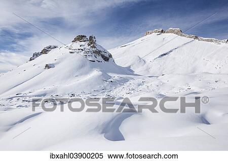 "Neunerspitze mountain in winter, St. Vigil, Province of South Tyrol, Italy, Europe" View Large Photo Image Stock Photography - "Neunerspitze mountain in winter, St. Vigil, Province of South Tyrol, Italy, Europe". Fotosearch