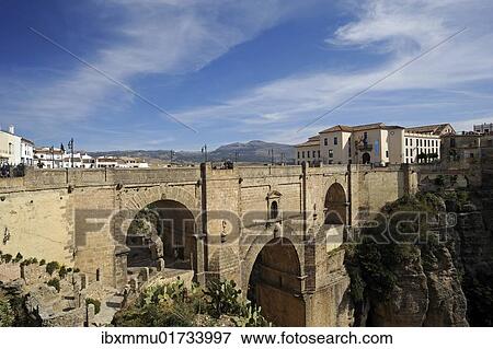 "New Bridge, Ronda, Andalucia, Spain, Europe" View Large Photo Image Stock Photo - "New Bridge, Ronda, Andalucia, Spain, Europe". Fotosearch