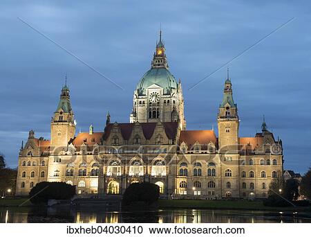 "New Town Hall, Hanover, Lower Saxony, Germany, Europe" View Large Photo Image Stock Image - "New Town Hall, Hanover, Lower Saxony, Germany, Europe". Fotosearch