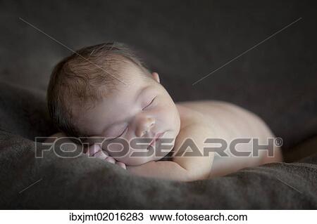 "Newborn baby, five days, asleep" View Large Photo Image Stock Image - "Newborn baby, five days, asleep". Fotosearch