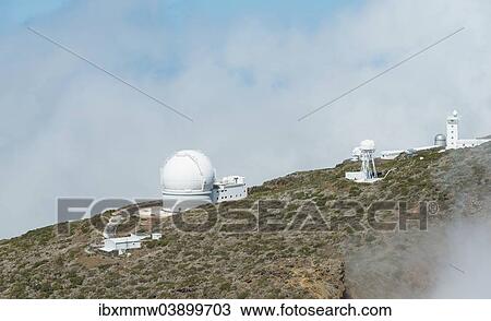 "Observatory, Roque de los Muchachos Observatory, ORM, European Northern Observatory, ENO, Roque de los Muchachos, La Palma, Canary Islands, Spain, Europe" View Large Photo Image Stock Image - "Observatory, Roque de los Muchachos Observatory, ORM, European Northern Observatory, ENO, Roque de los Muchachos, La Palma, Canary Islands, Spain, Europe". Fotosearch