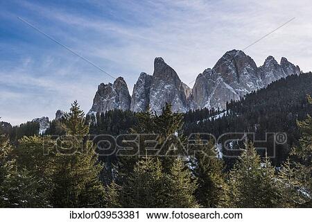 "Odle mountains, from Val di Funes, Dolomites, South Tyrol, Italy, Europe" View Large Photo Image Stock Image - "Odle mountains, from Val di Funes, Dolomites, South Tyrol, Italy, Europe". Fotosearch