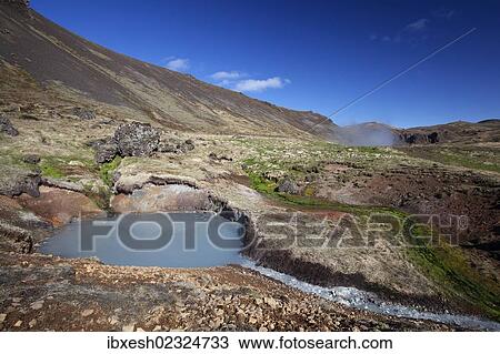 "Oelfusdalur and Reykjadulur geothermal area, Hveragerdi, southern Iceland, Iceland, Europe" View Large Photo Image Stock Image - "Oelfusdalur and Reykjadulur geothermal area, Hveragerdi, southern Iceland, Iceland, Europe". Fotosearch
