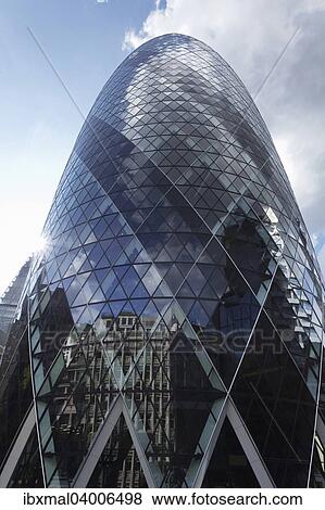 "Office Tower 30, St Mary Axe, The Gherkin, Swiss Re Tower, London, England, United Kingdom, Europe" View Large Photo Image Stock Photo - "Office Tower 30, St Mary Axe, The Gherkin, Swiss Re Tower, London, England, United Kingdom, Europe". Fotosearch