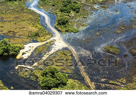 "Okavango Delta, aerial view, Okavango Delta, Botswana, Africa" View Large Photo Image Stock Photo - "Okavango Delta, aerial view, Okavango Delta, Botswana, Africa". Fotosearch