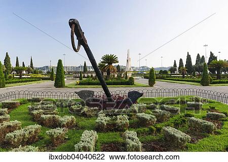 "Old Anchor, behind the Monument to the Discoveries or Padrao dos Descobrimentos, Lisbon, Portugal, Europe" View Large Photo Image Stock Image - "Old Anchor, behind the Monument to the Discoveries or Padrao dos Descobrimentos, Lisbon, Portugal, Europe". Fotosearch