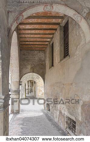 "Old arcade, historic centre, Portogruaro, Veneto, Italy, Europe" View Large Photo Image Stock Photo - "Old arcade, historic centre, Portogruaro, Veneto, Italy, Europe". Fotosearch
