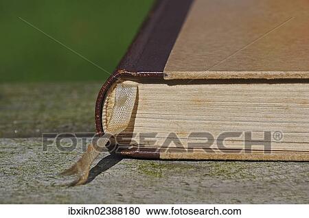Old book with a bookmark View Large Photo Image Stock Image - Old book with a bookmark. Fotosearch