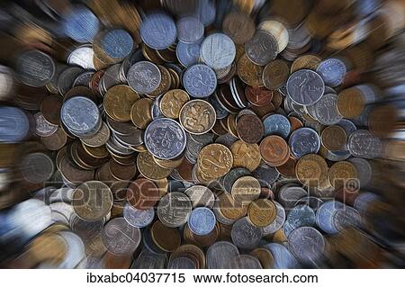 "Old coins, various currencies" View Large Photo Image Stock Photography - "Old coins, various currencies". Fotosearch