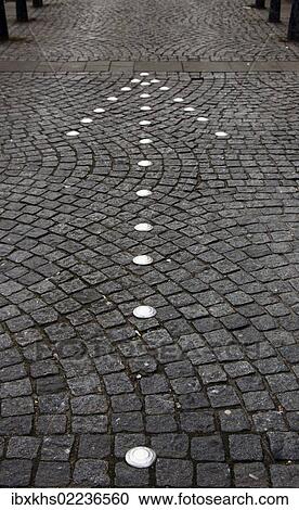 "Old directional arrow sign on cobblestone street, Hamburg, Germany, Europe" View Large Photo Image Stock Image - "Old directional arrow sign on cobblestone street, Hamburg, Germany, Europe". Fotosearch