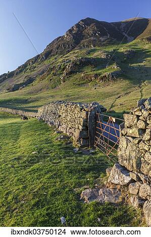 "Old dry stone wall, Lake District National Park, Cumbria, England, United Kingdom, Europe" View Large Photo Image Picture - "Old dry stone wall, Lake District National Park, Cumbria, England, United Kingdom, Europe". Fotosearch