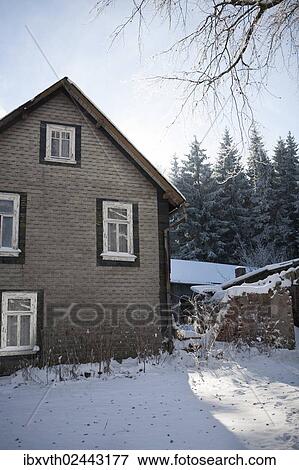 "Old house in winter, Masserberg, Thuringia, Germany, Europe" View Large Photo Image Stock Photo - "Old house in winter, Masserberg, Thuringia, Germany, Europe". Fotosearch