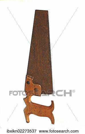 Old saw View Large Photo Image Stock Photo - Old saw. Fotosearch