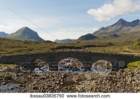 "Old Stone Bridge, Sligachan, Cuillin Hills, Isle of Skye, Inner Hebrides, Scotland, United Kingdom, Europe" View Large Photo Image Stock Image - "Old Stone Bridge, Sligachan, Cuillin Hills, Isle of Skye, Inner Hebrides, Scotland, United Kingdom, Europe". Fotosearch